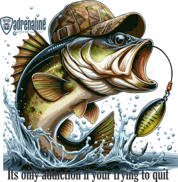 TR019 Bass in a hat