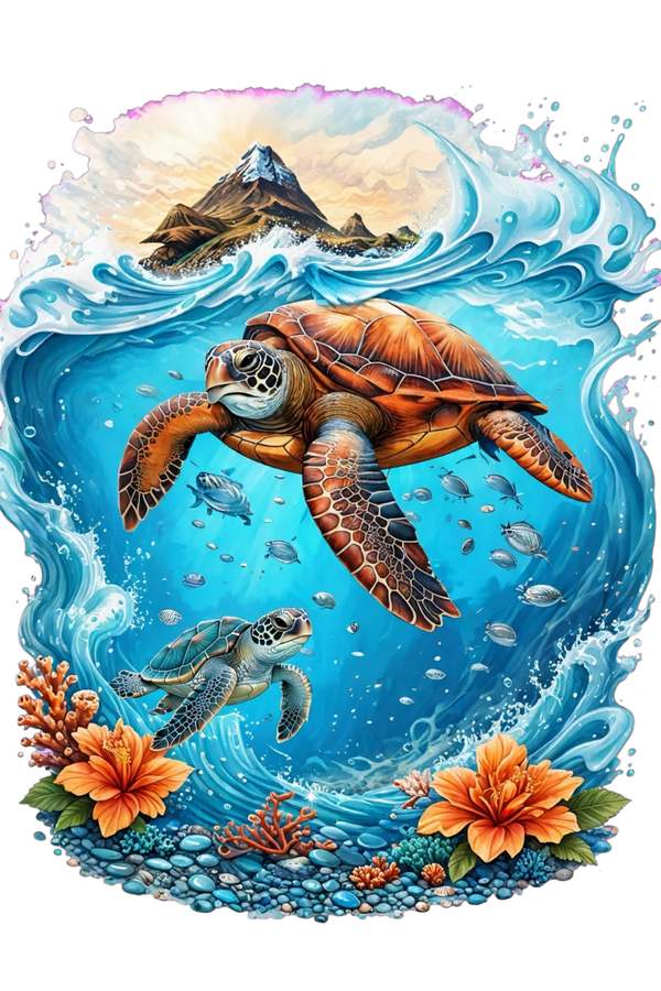 TR022 Sea Turtle 1