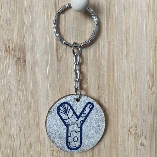 Sleutelhanger (hout)