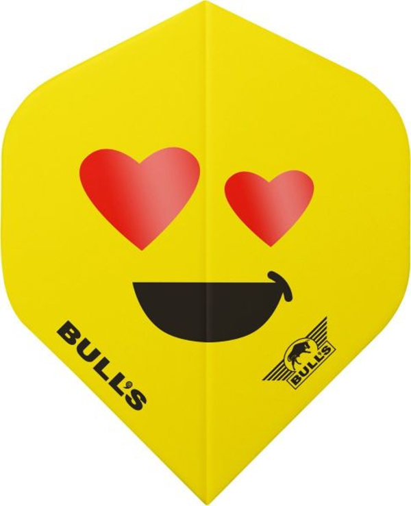 Bull's Smiley Hearteyes - Dart Flights