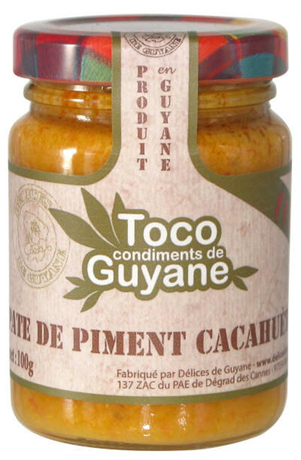Pâte piment cacahuète TOCO 100g