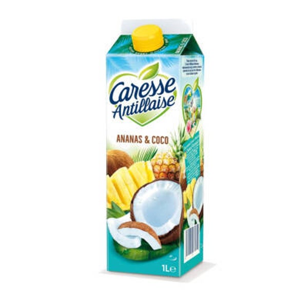 Nectar ananas coco 1L caresse antillaise