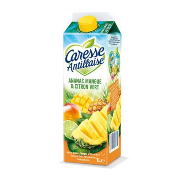Nectar ananas mangue citron 1L caresse antillaise