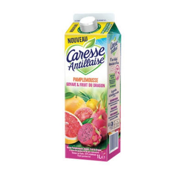 Nectar pamplemousse goyave F. Du dragon 1L caresse antillaise