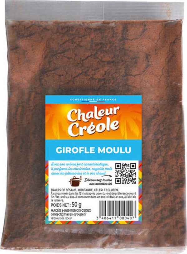 Girofle moulu 50g Chaleur créole
