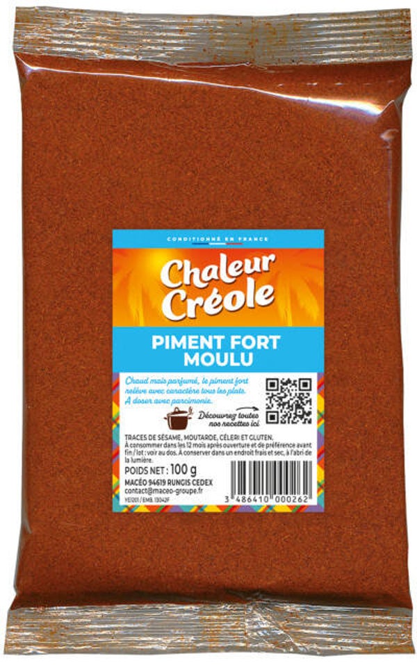 Piment fort 100g chaleur créole