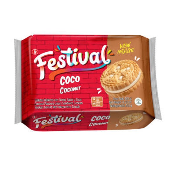 Biscuits coco 403g FESTIVAL