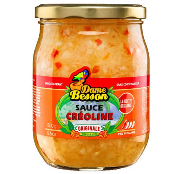 Sauce créoline 500g dame besson