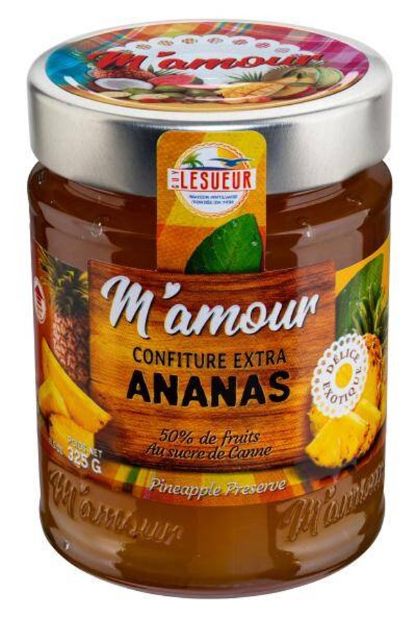 Confiture ananas 325g M’AMOUR
