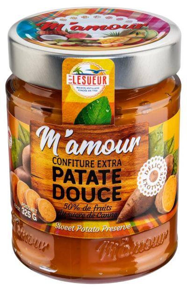 Confiture patate douce 325g M’AMOUR