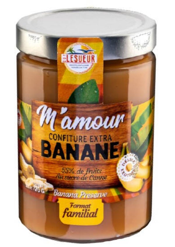 Confiture banane 700g M’AMOUR