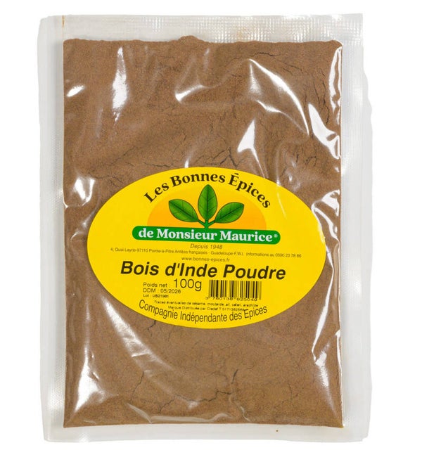 Bois d’Inde en poudre 100g Les bonnes épices