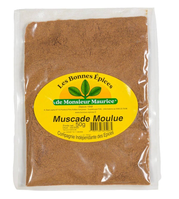 Muscade moulue 50g Les bonnes epices
