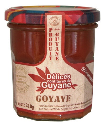 Confiture goyave 210g Délices de Guyane