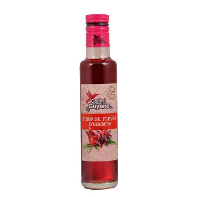 Sirop hibiscus 25cl COLIBRIS SIROP DE GUYANE