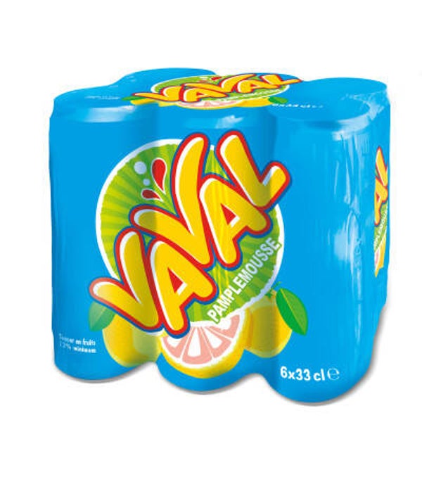 Vaval pamplemousse pack 6x33cl