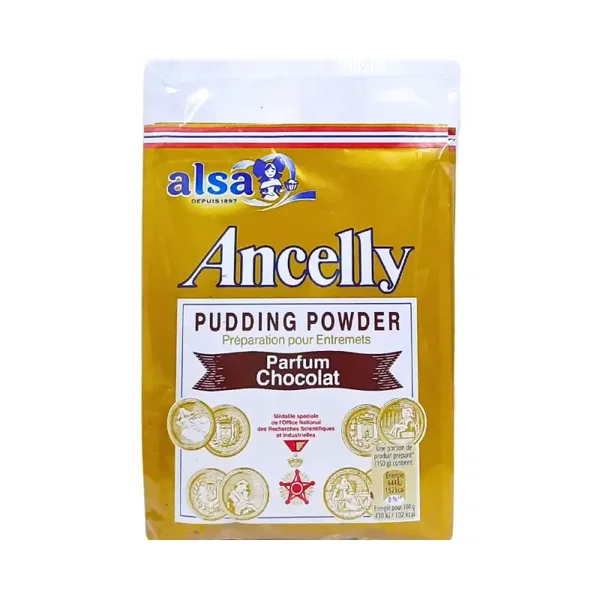 Poudre pudding chocolat ANCELLY 40g x4