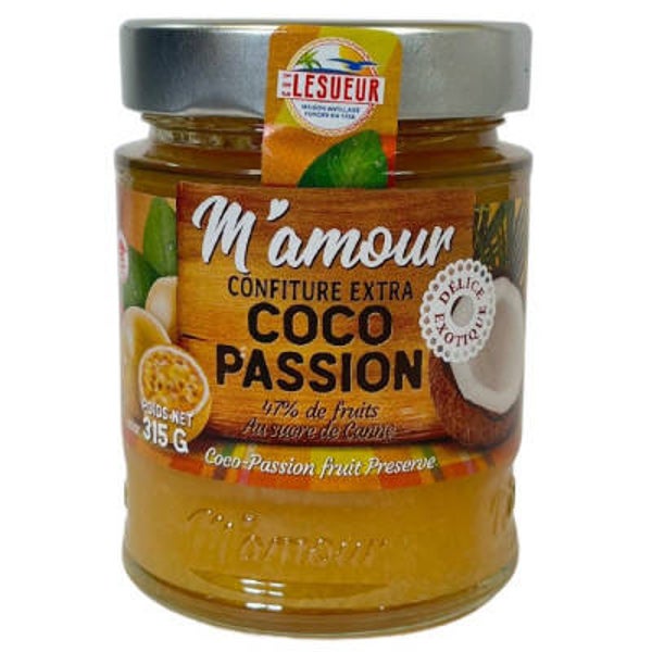 Confiture Coco Passion M’amour 315g