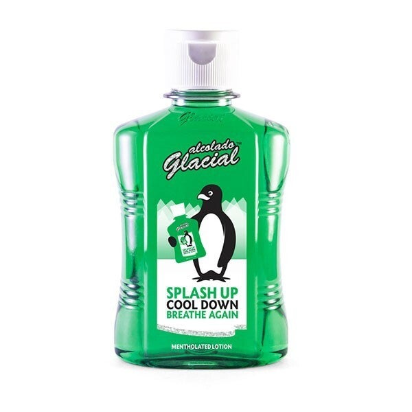 Eau rafraîchissante mentholée 125ml ALCOLADO GLACIAL