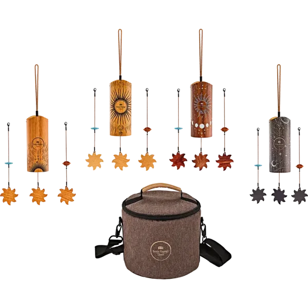 Set de 4 Cosmic Bamboo Chimes (carillons)