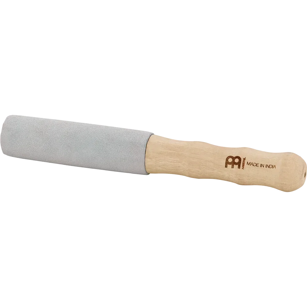 Mailloche pour Bols Tibétains - Manche en bois - Tête en cuir suédé