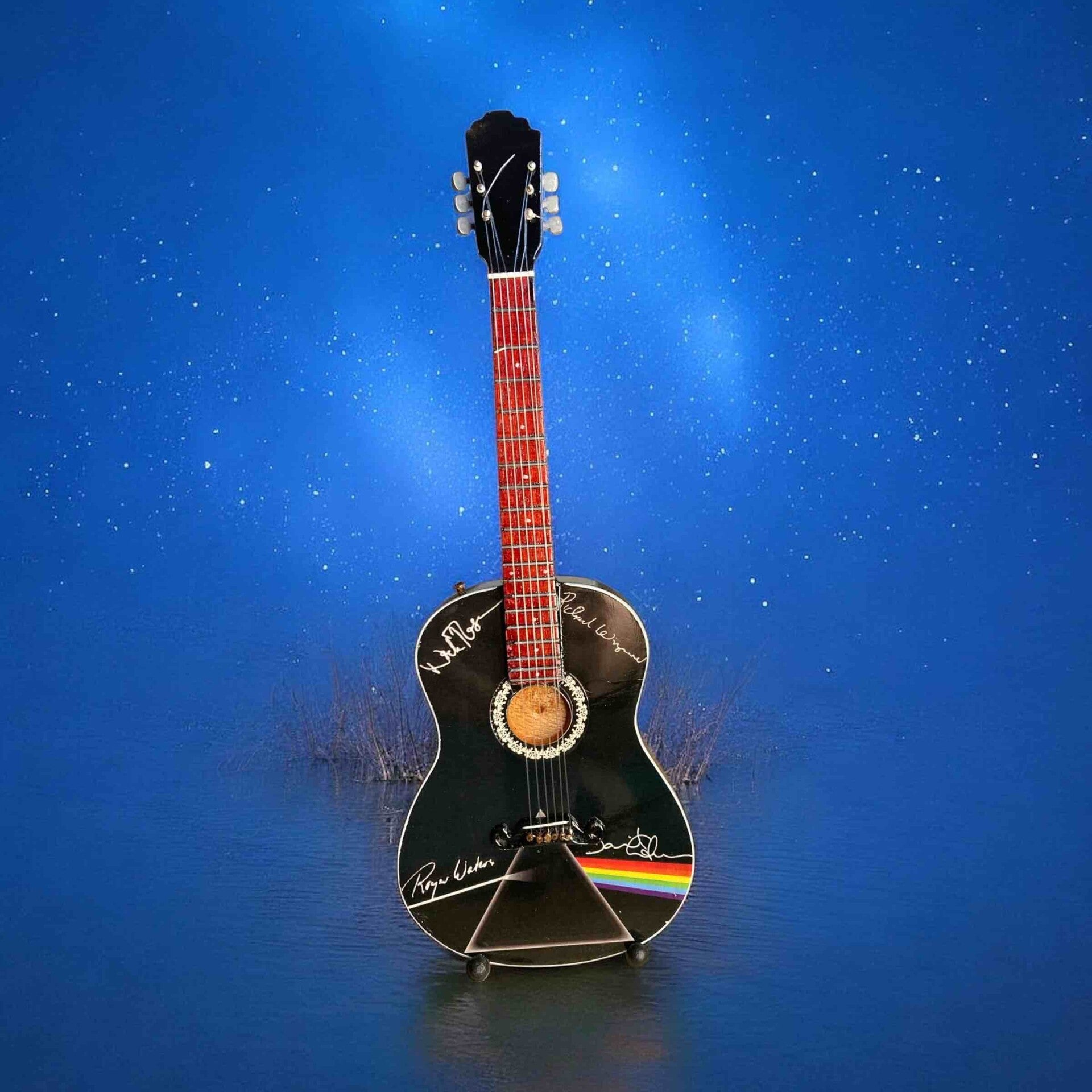 Guitare Miniature - Clin d'oeil Pink Floyd - 24,5 cm