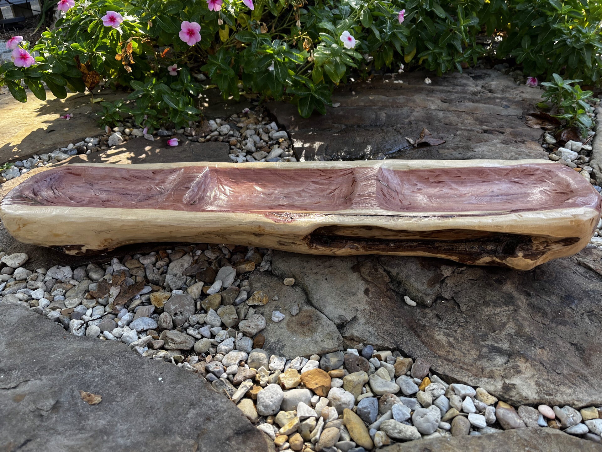 Long Cedar Dough Bowl