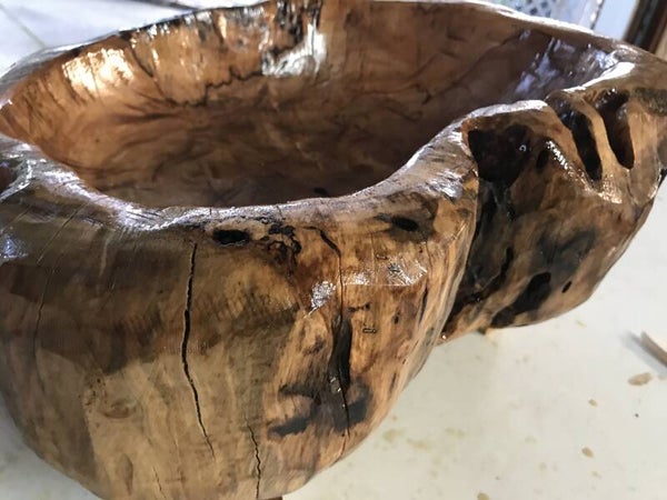 Spalted Oak Bowl 1