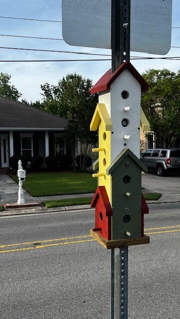 Bird House Totem