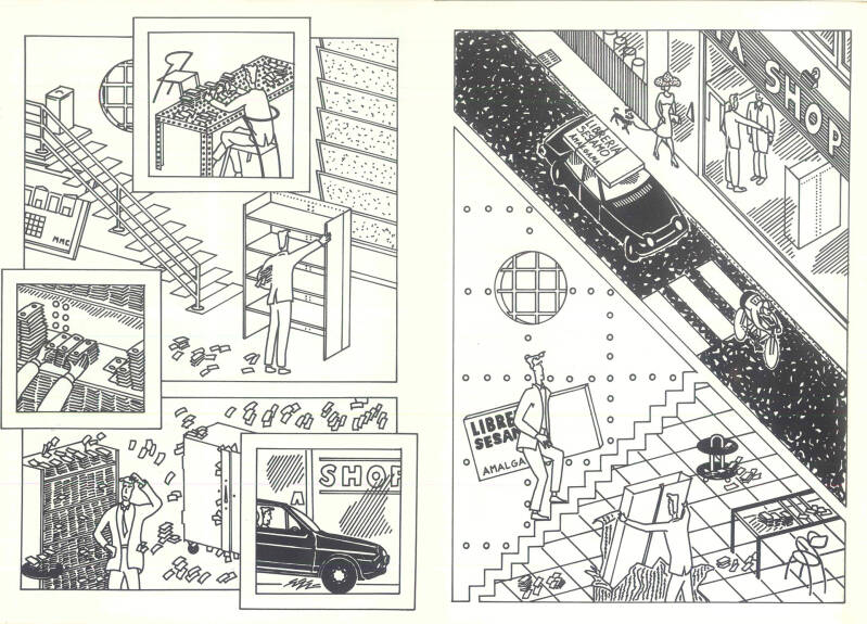 Brochure Amalgama, art Renata Calzi 