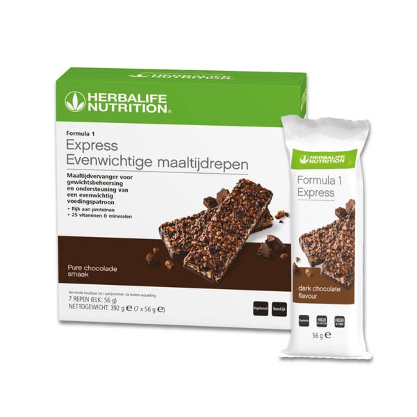 4472 Formula 1 Express Evenwichtige maaltijdrepen Pure Chocolade