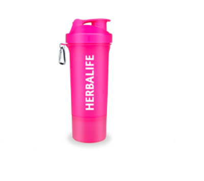 i044 Neon shake beker Roze1 stuks
