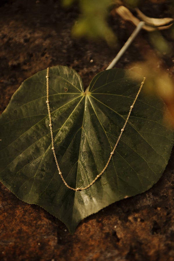Collier Perlé