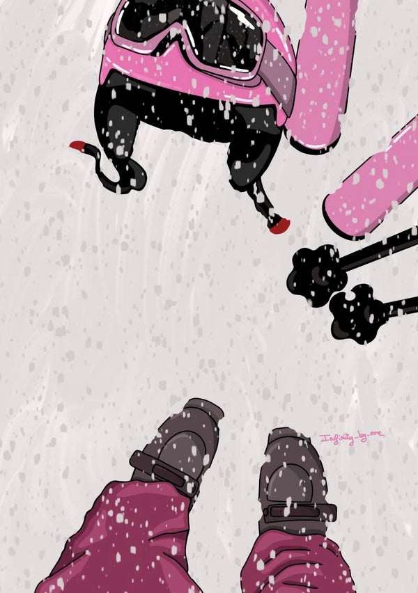 Affiche « collection saison hiver »