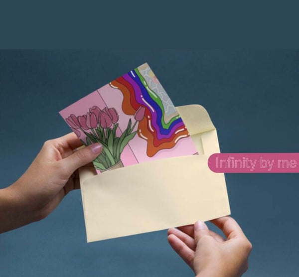 Carte postale de l’affiche « girly »