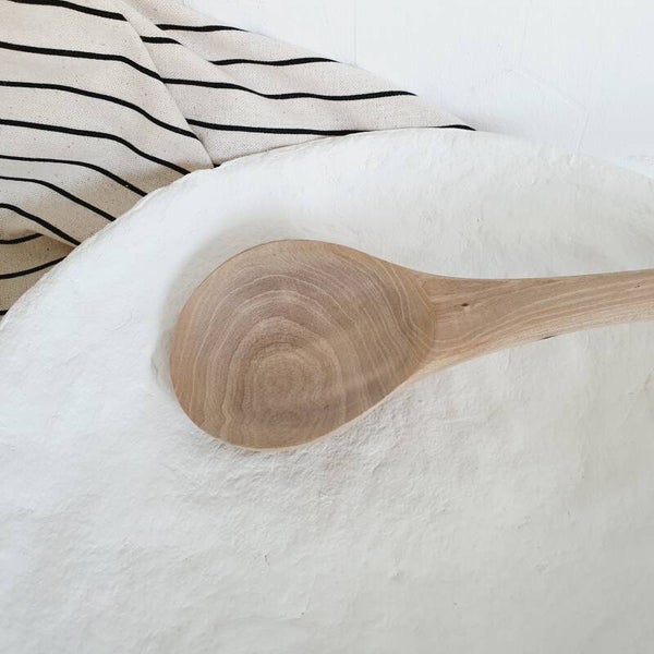 Walnoten houten pollepel