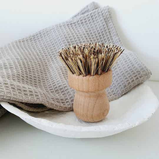 Afwasborstel knop natural