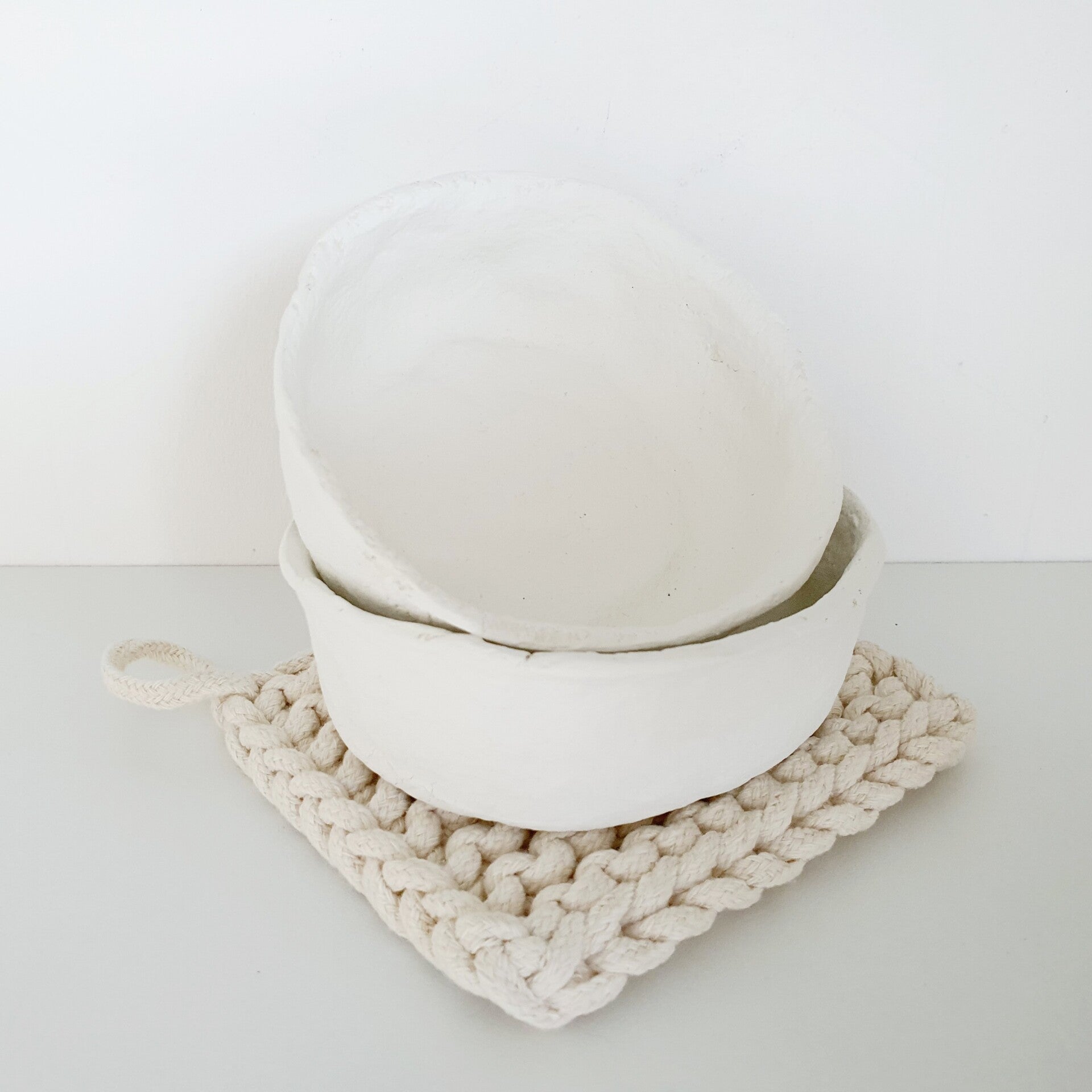 Papier-maché kommetje