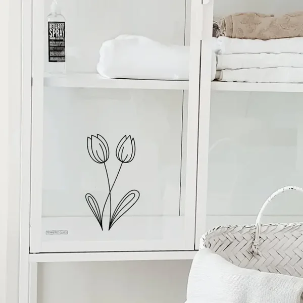 Raamfolie tulp