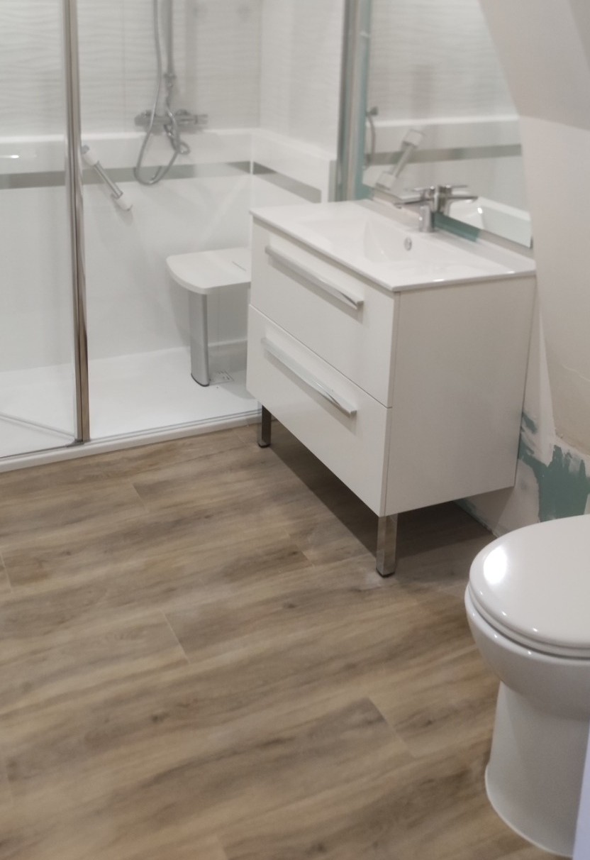 Réfection de sol de salle de bain en Loire-Atlantique
