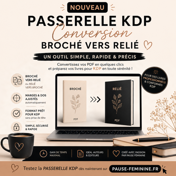 Passerelle KDP – Conversion Broché vers Relié