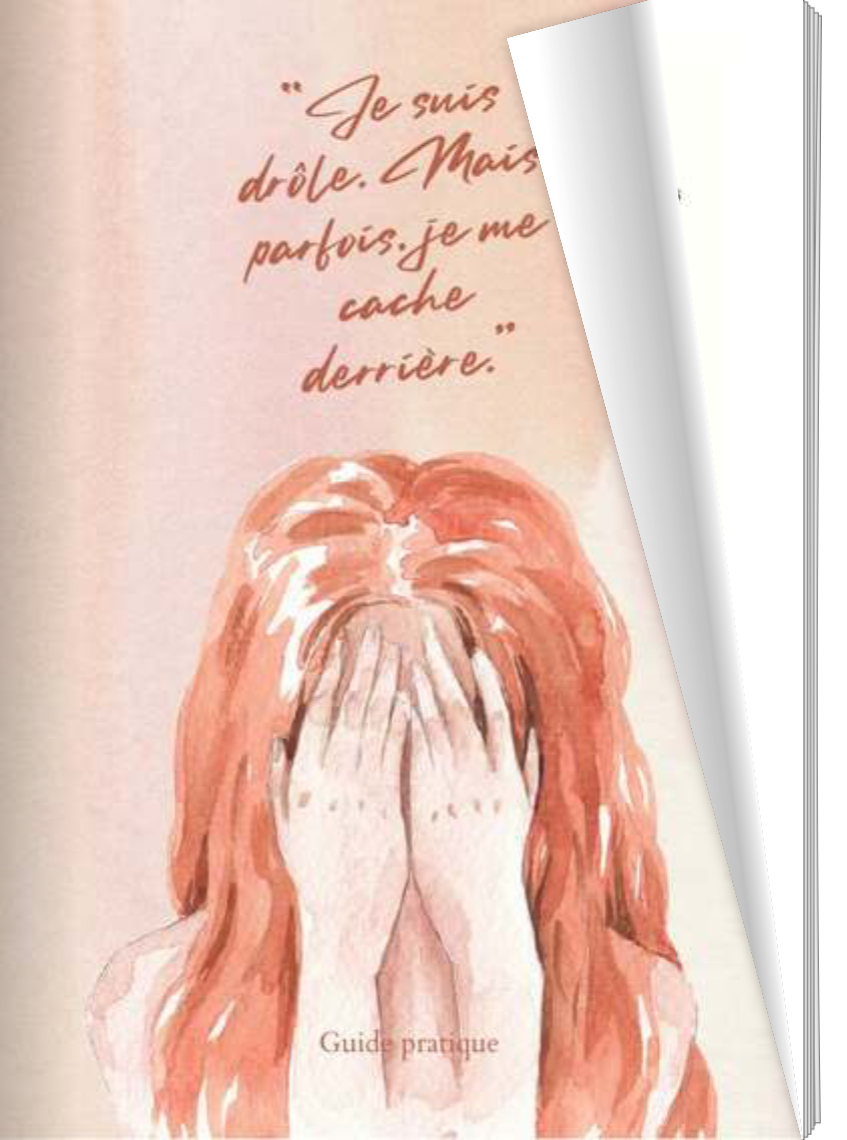 E-BOOK “Je suis drôle. Mais parfois, je me cache derrière.”