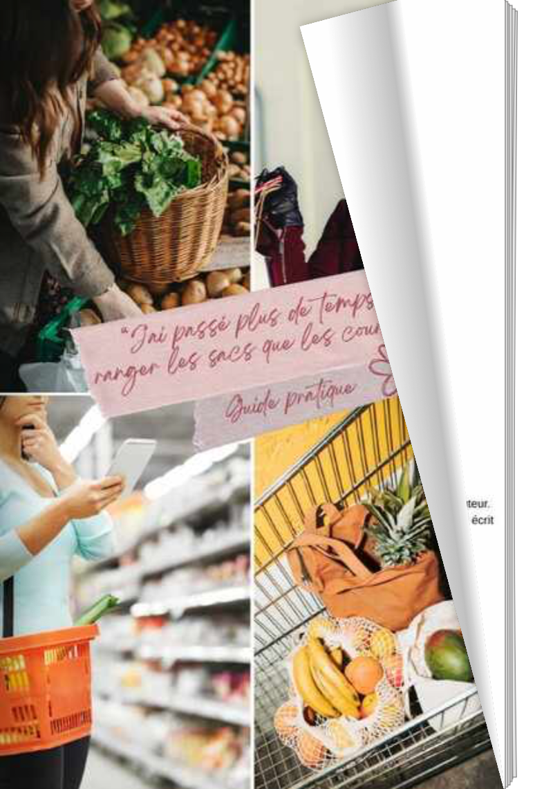 Livre humoristique - faire ses courses 