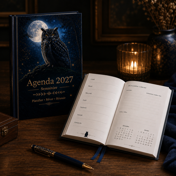 HIBOU - 007 Kit exclusif Agenda 2027 - Intérieur et couverture PDF