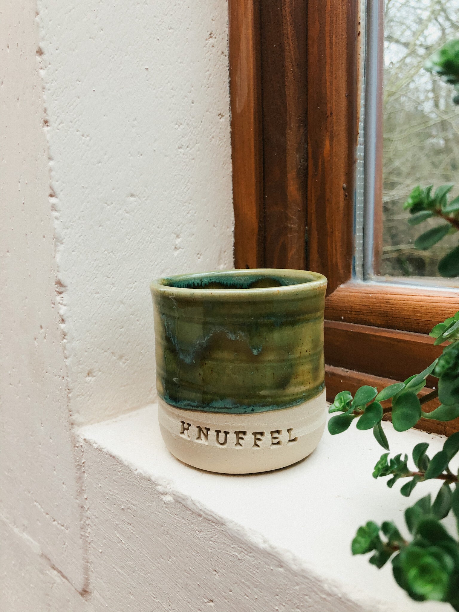 kopje groen - knuffel