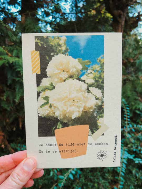 A6 fotokaart - altijd