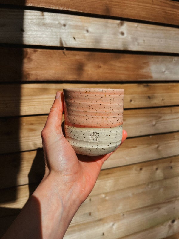 kopje roze - spikkel