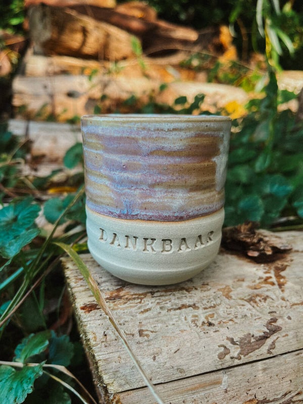 kopje creamy paars - dankbaar