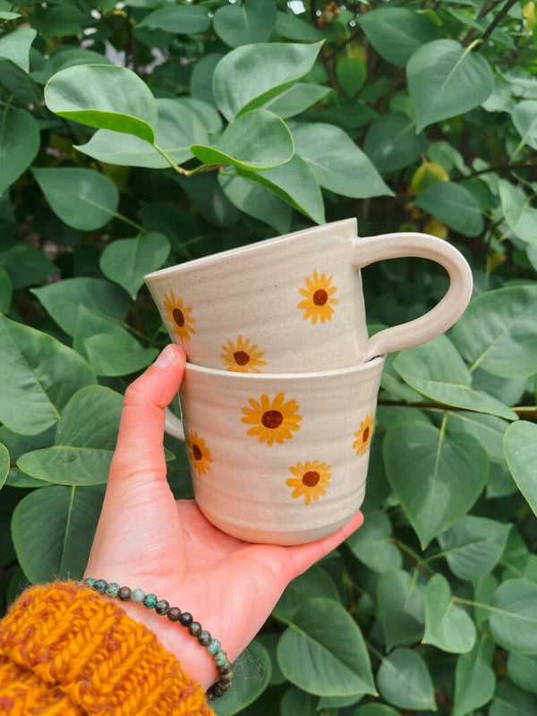 zonnebloem oor-kopje (semi groot)