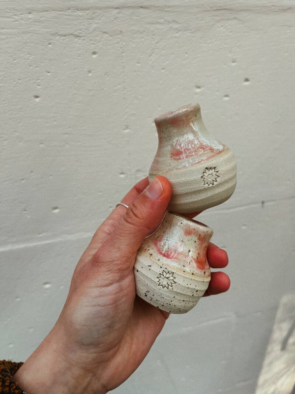 mini vaasje creamy roze